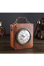 Magic Bags Retro bags  Vintage bags - Retro Handbag with Real Working Clock and Embroidery