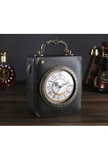 Magic Bags Retro tassen Vintage tassen - Retro Handtas met Echt Werkende Klok en Borduurwerk