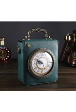 Magic Bags Retro tassen Vintage tassen - Retro Handtas met Echt Werkende Klok en Borduurwerk