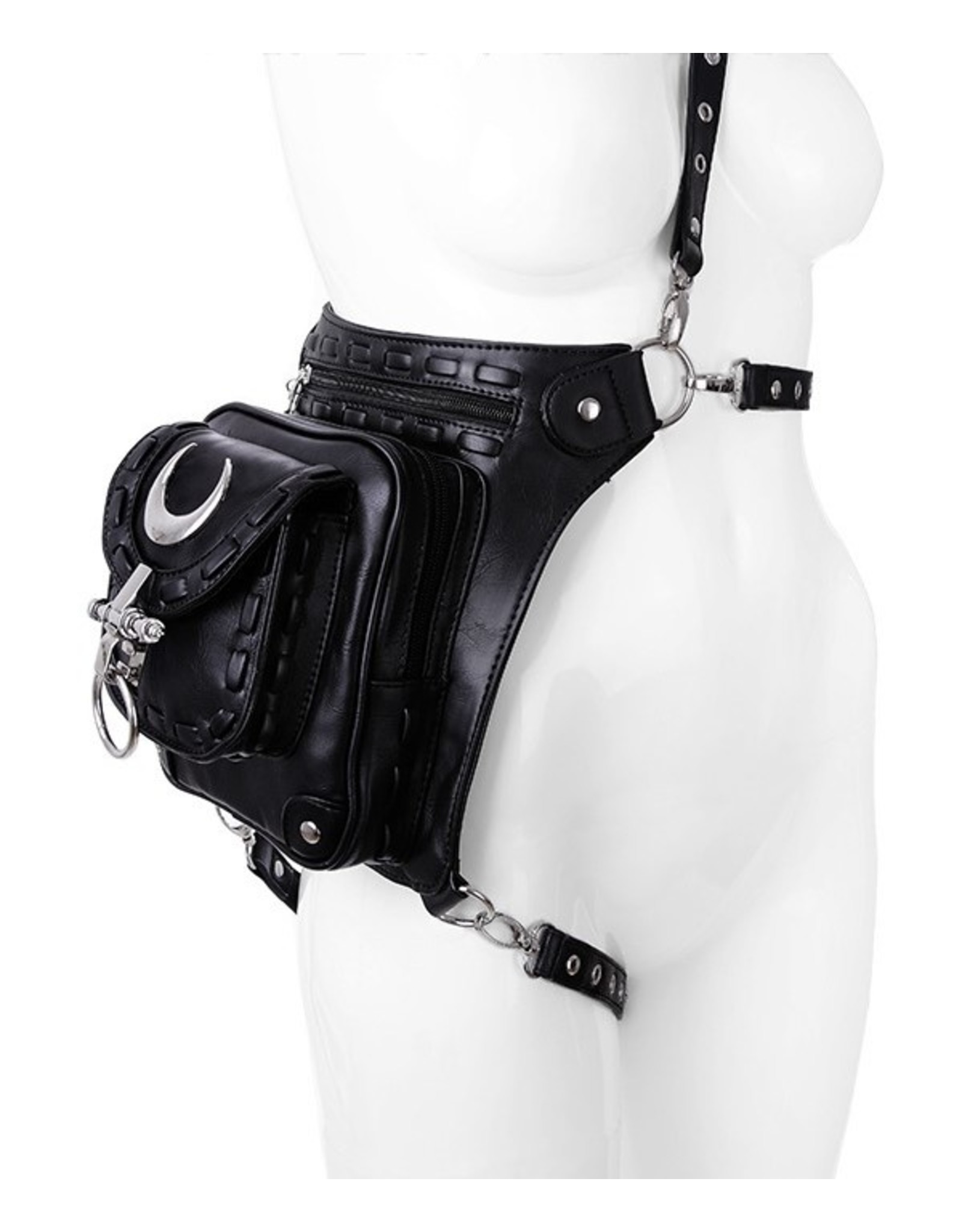 Restyle Gothic bags Steampunk bags - Restyle hip bag Lunar Holster