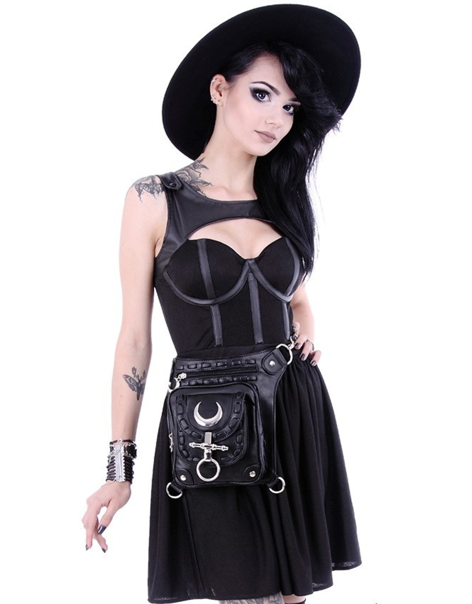 Restyle Gothic bags Steampunk bags - Restyle hip bag Lunar Holster