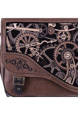 Restyle Gothic tassen Steampunk tassen -  Restyle Steampunk schooltas Brown Mechanism