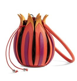 by-Lin Dutch Design by-Lin Dutch Design Tulip "Rembrandt" Leather handbag