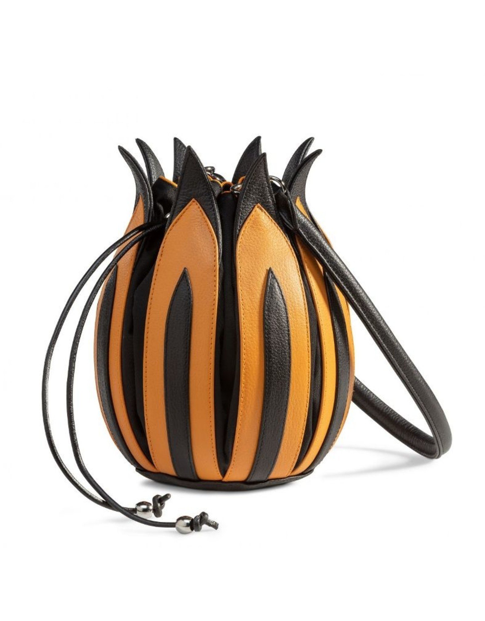 by-Lin Dutch Design Leather bags - by-Lin Dutch Design Tulip "Rembrandt" Leather handbag