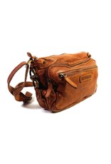 HillBurry Leather bags - HillBurry Leather Shoulder bag of Washed Leather tan