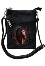 SheBlackDragon Fantasy bags and wallets - SheBlackDragon Daemon La Rosa 3D lenticular Mini Cross-over bag