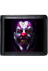 Tom Wood Gothic wallets and purses - Tom Wood Fantasy Art 3D lenticular wallet Keep Smiling