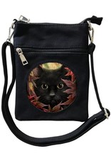 SheBlackDragon 3D Bags and Backpacks - SheBlackDragon Autumn Cat 3D Mini Cross-over bag