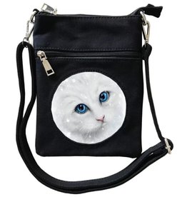 SheBlackDragon SheBlackDragon Winter Cat 3D Mini Cross-over bag