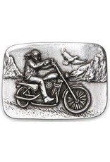 Acco Leren riemen en buckles - Buckle "Biker"