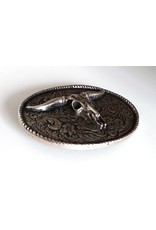 Acco Leather belts and buckles - Western Buckle "Bad cowboy"