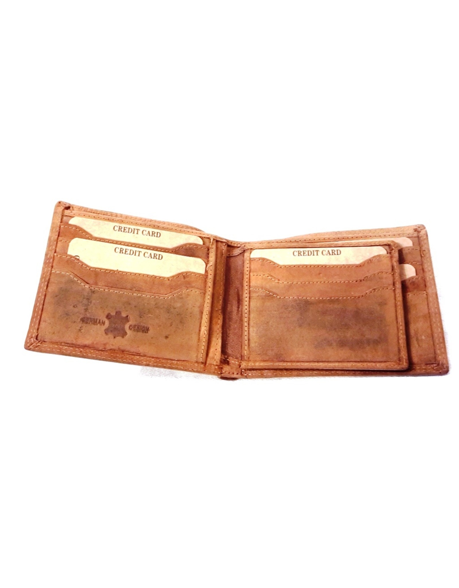Hunters Leather Wallets -  Leather wallet Hunter light brown