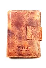 Wild Thing Leather Wallets - Leather wallet Wild Thing vertical (light brown)