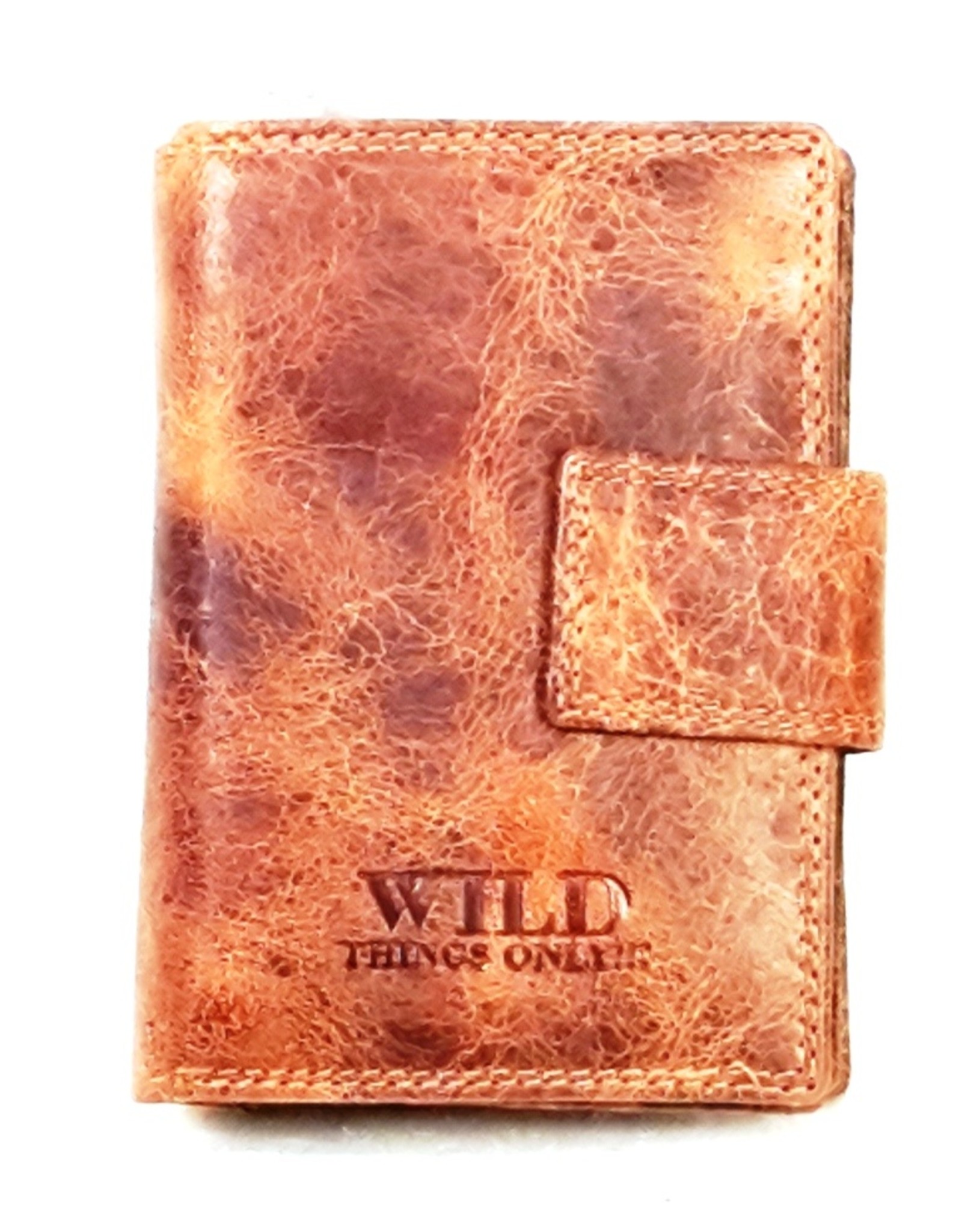 Wild Thing Leather Wallets - Leather wallet Wild Thing vertical (light brown)