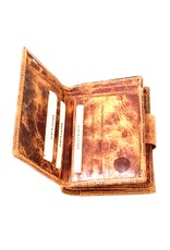 Wild Thing Leather Wallets - Leather wallet Wild Thing vertical (light brown)