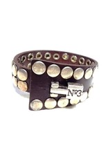 N3 Accessoires - Leren Armband N3 wikkel