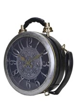 Magic Bags Fantasy bags - Fantasy bag with real working clock grey