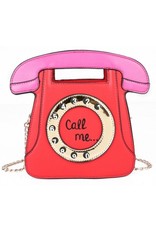 Magic Bags Fantasy bags and wallets - Fantasy handbag Retro Telephone "Call Me" (red)