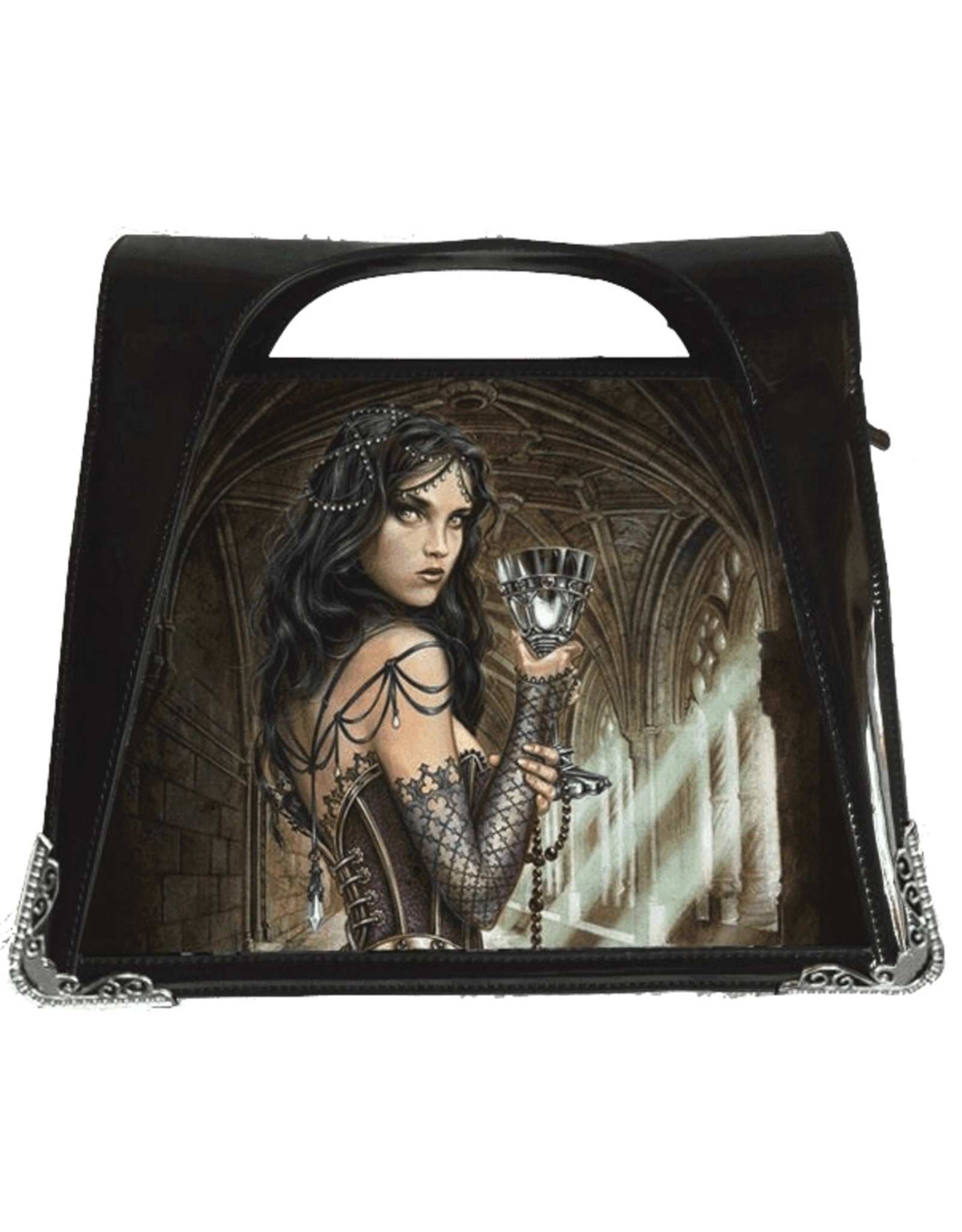 Alchemy Fantasy bags - Alchemy lenticular handbag Name of The Rose