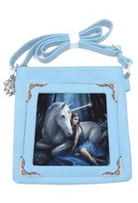 Anne Stokes Fantasy tassen -  Anne Stokes 3D schoudertas Blue Moon Unicorn