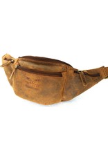 Hunters Leather bags - Hunters Leather Waist bag "Box" Brown