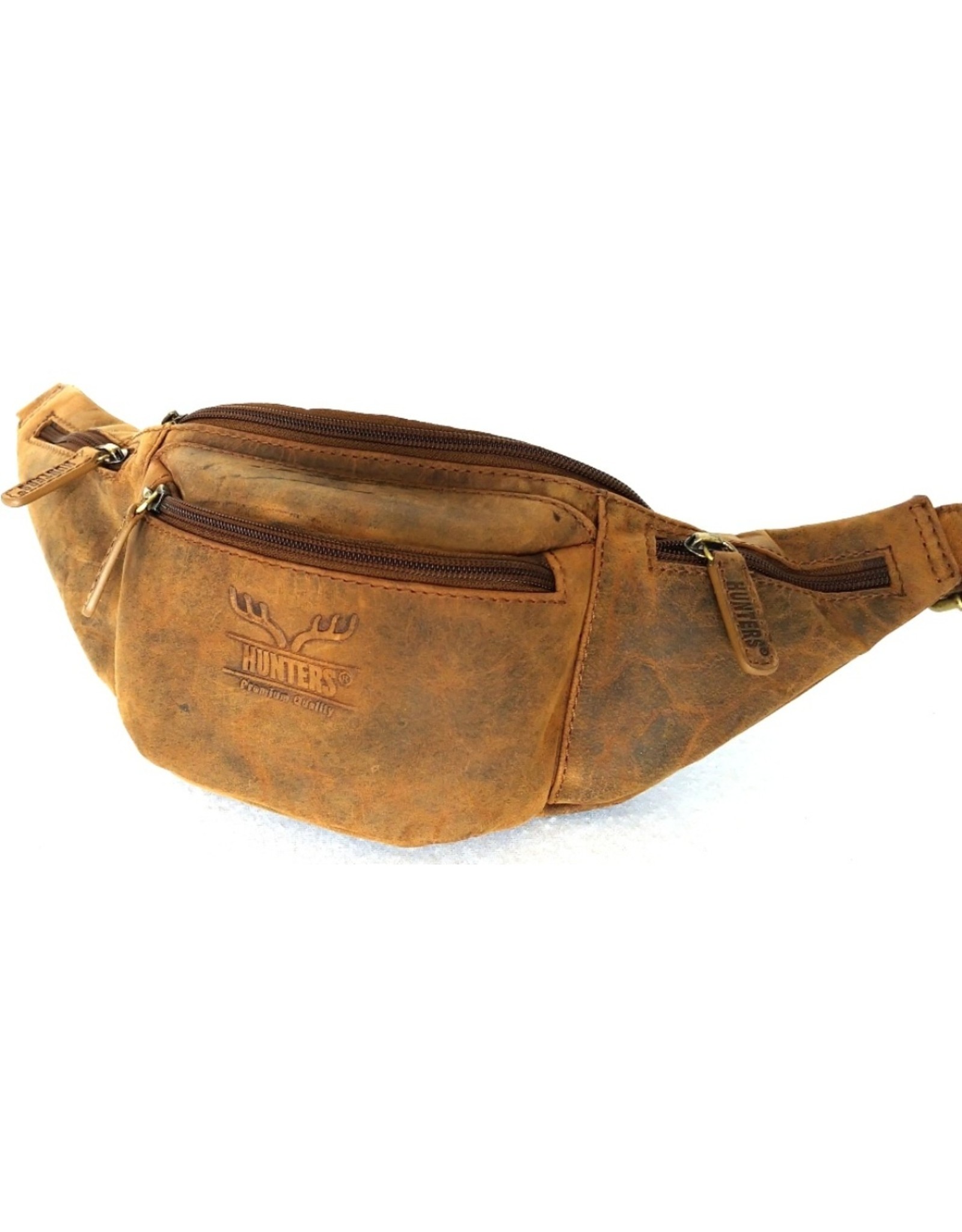 Hunters Leather bags - Hunters Leather Waist bag "Box" Brown
