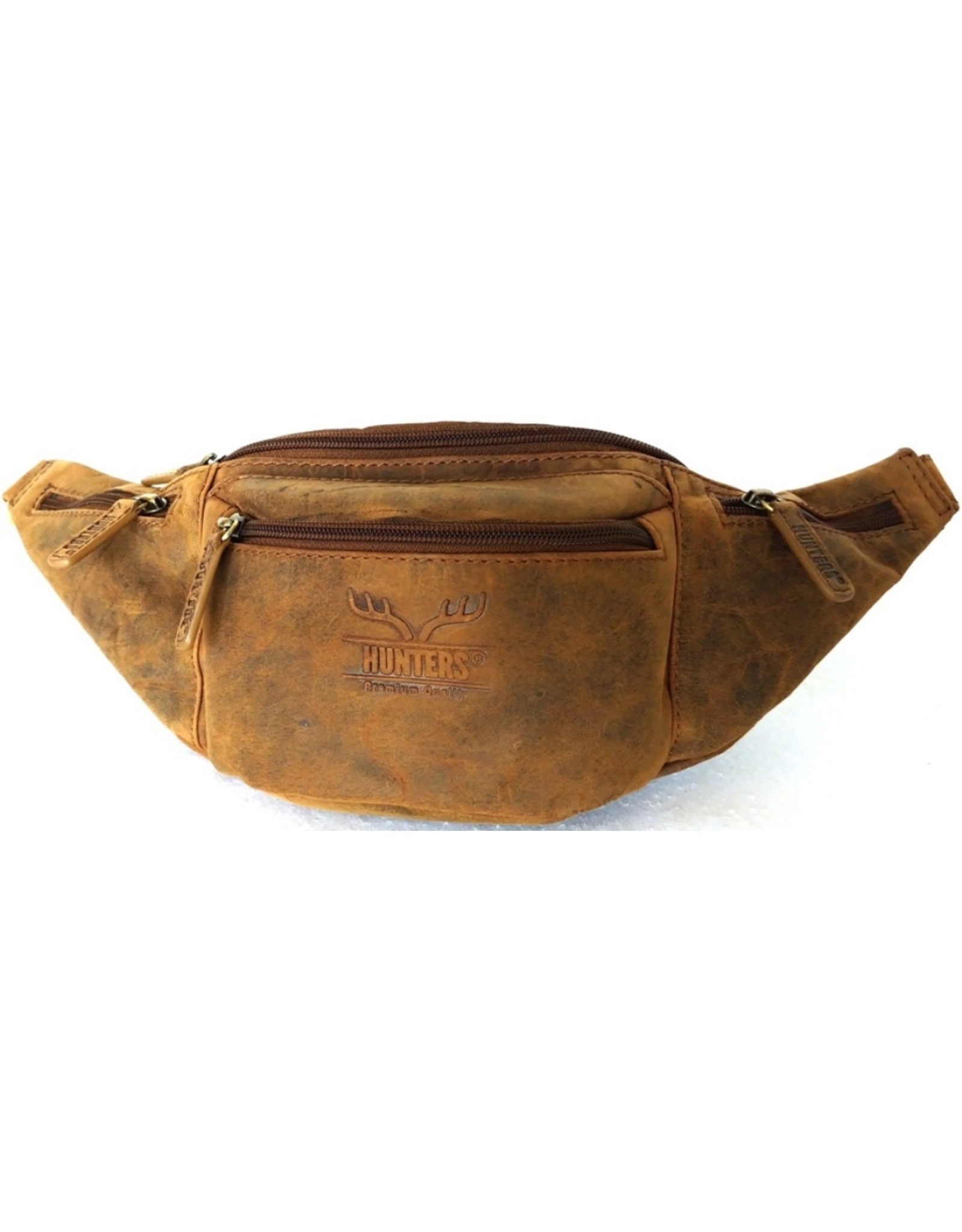 Hunters Leather bags - Hunters Leather Waist bag "Box" Brown