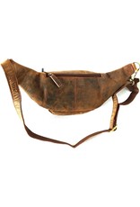 Hunters Leather bags - Hunters Leather Waist bag "Box" Brown