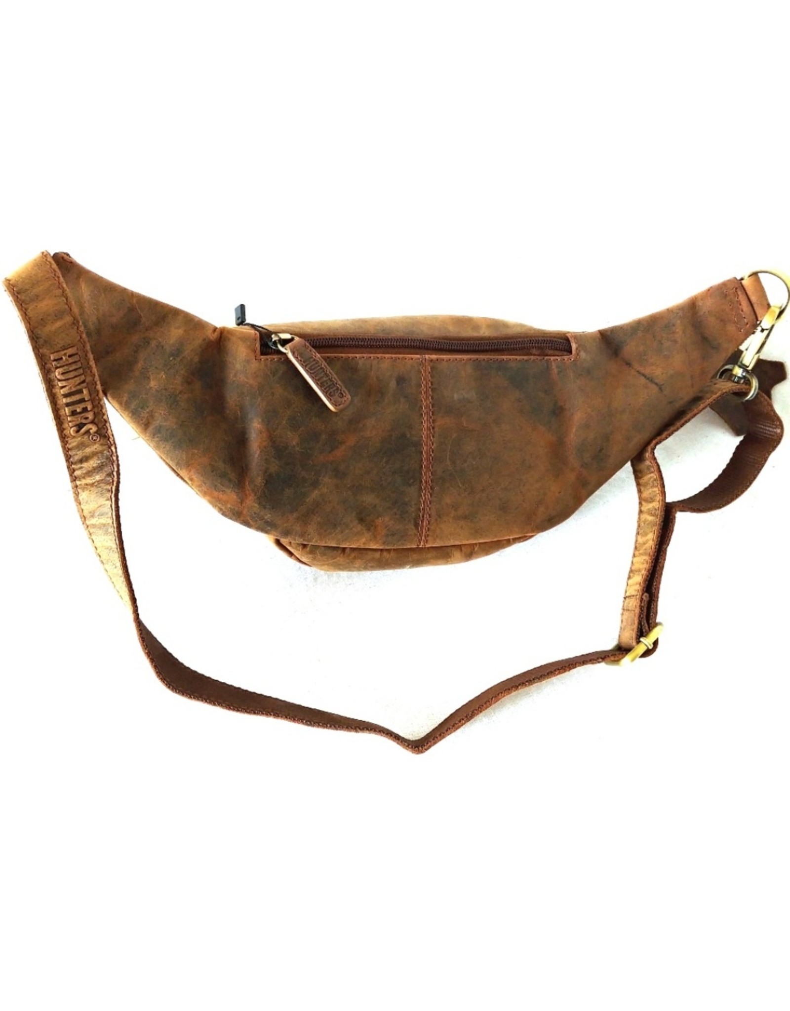 Hunters Leather bags - Hunters Leather Waist bag "Box" Brown