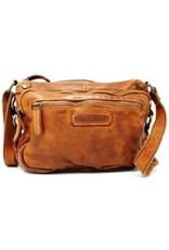 HillBurry Leather bags - HillBurry Leather Shoulder bag of Washed Leather tan