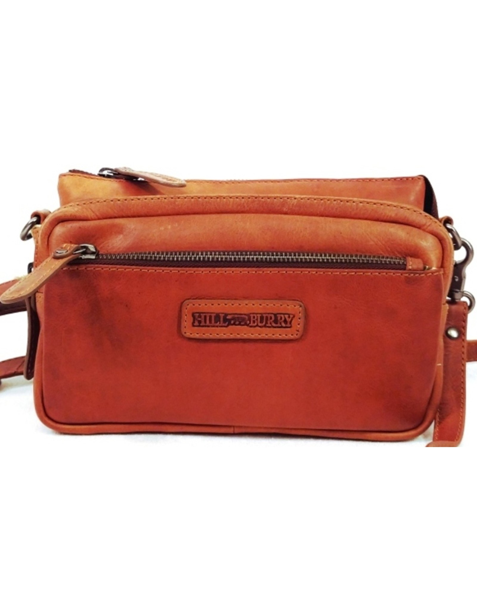 HillBurry Leather bags - HillBurry leather shoulder bag tan 1613c