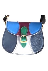 Trukado Leather Shoulder bags - Leather shoulderbag multicolor