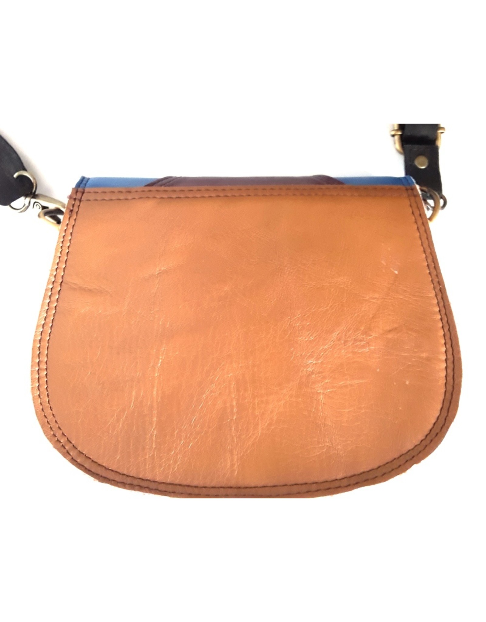 Trukado Leather Shoulder bags - Leather shoulderbag multicolor