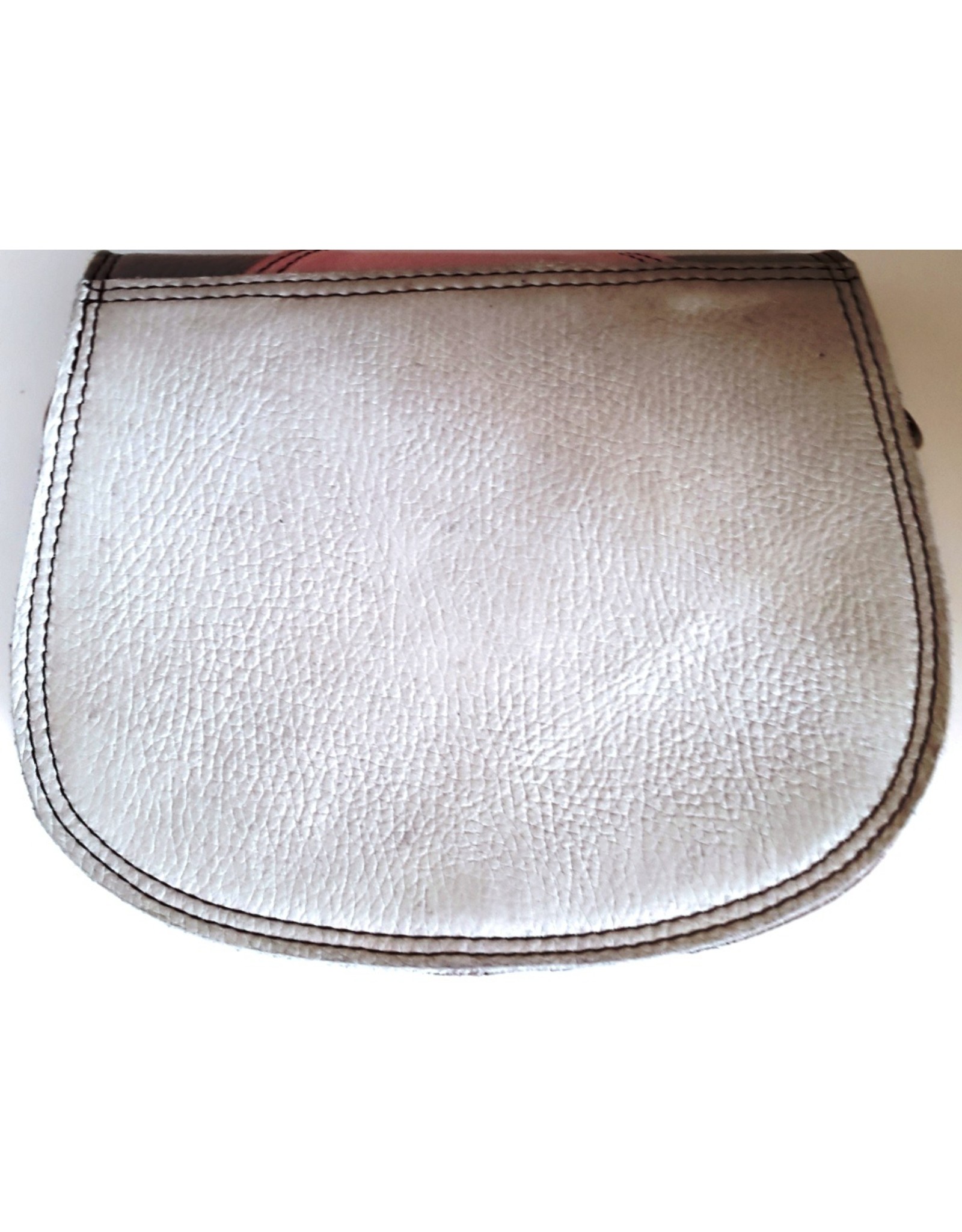 Trukado Leather Shoulder bags - Leather shoulder bag platinum