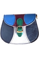 Trukado Leather Shoulder bags - Leather shoulderbag multicolor