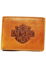 HillBurry Leather wallets - Leather Wallet Cognac HillBurry