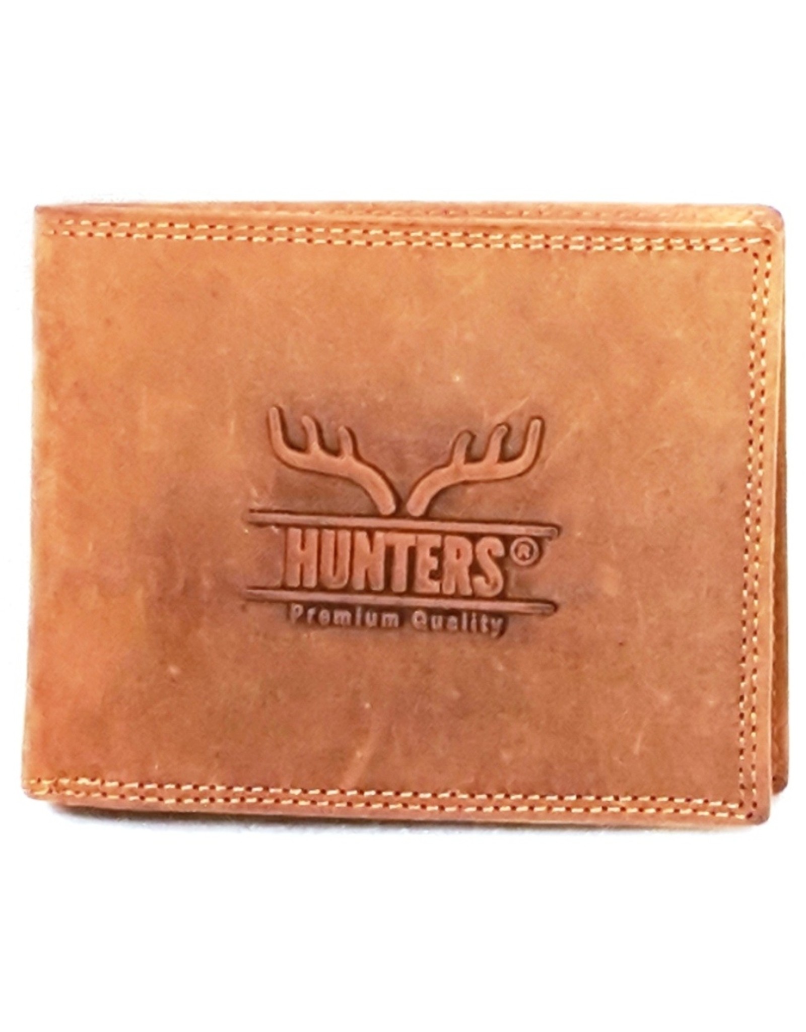 Hunters Leather Wallets -  Leather wallet Hunter light brown