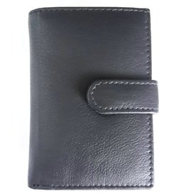 Wild Club Only Leather Card holder in one black