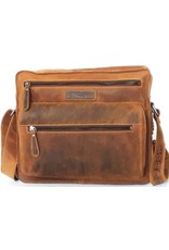 HillBurry Leather bags -  HillBurry Unisex Leather Shoulder Bag (rectangle model)