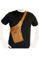 HillBurry Leather bags - Leather Waist Bag HillBurry 3113cg