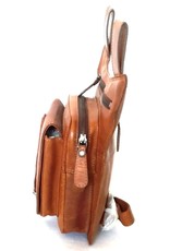 HillBurry Leather Festival bags, waist bags and belt bags - Hillburry belt bag - leg bag oiled leather brown