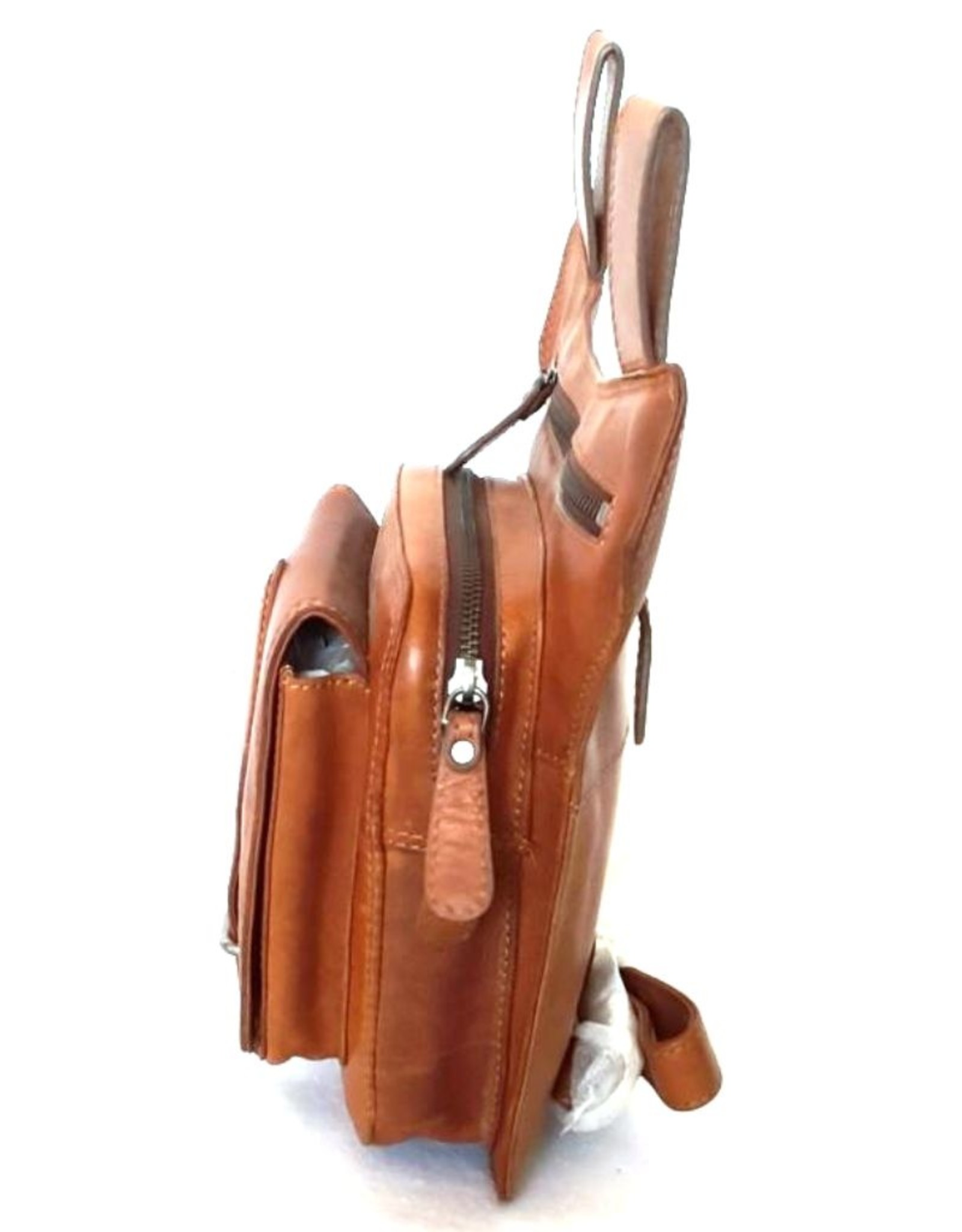 HillBurry Leather Festival bags, waist bags and belt bags - Hillburry belt bag - leg bag oiled leather brown