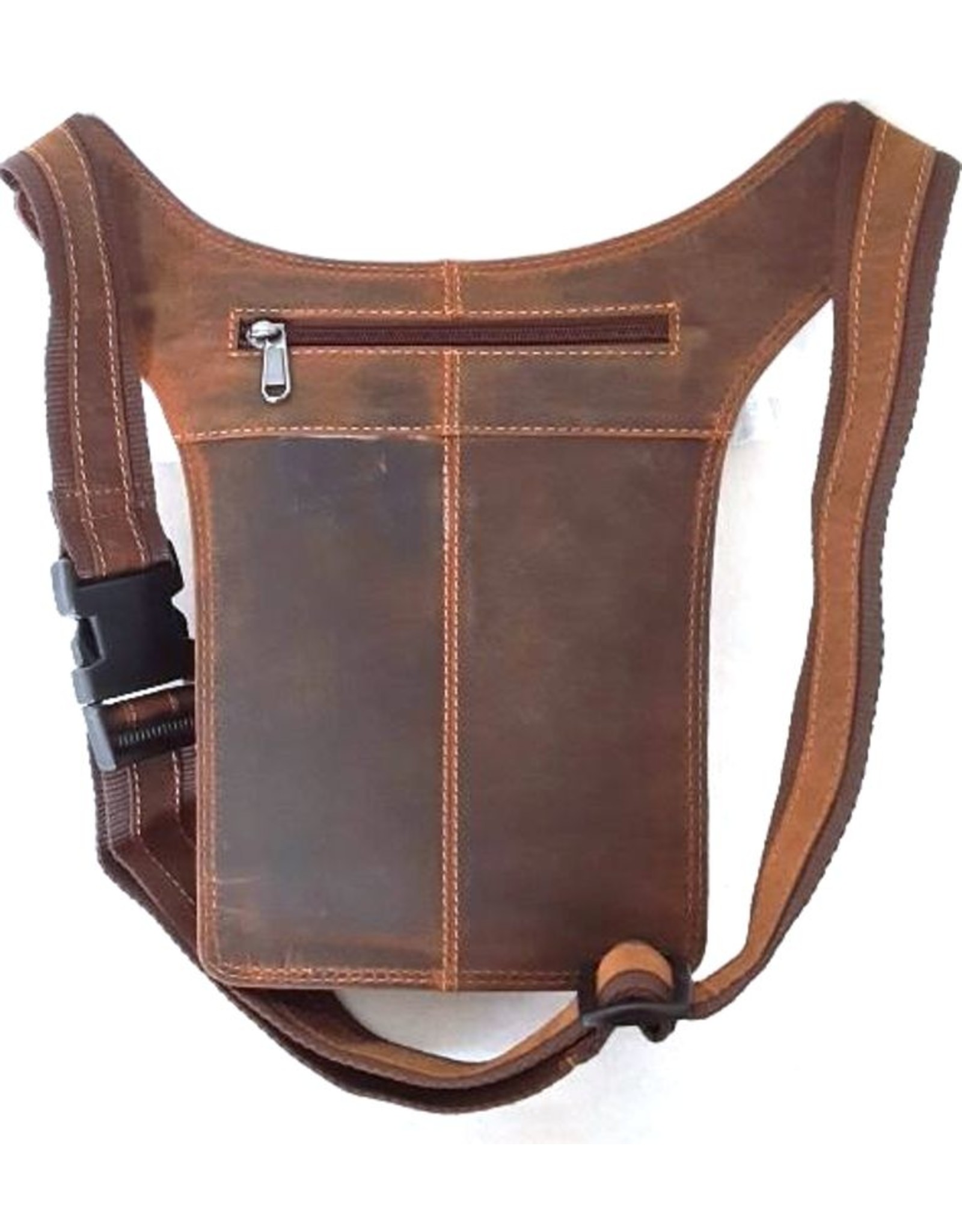 HillBurry Leather Festival bags, waist bags and belt bags - HillBurry hip bag from quality leather mango tan