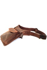 Hutmann Leather Festival bags, waist bags and belt bags - Hütmann hip bag tanned leather brown