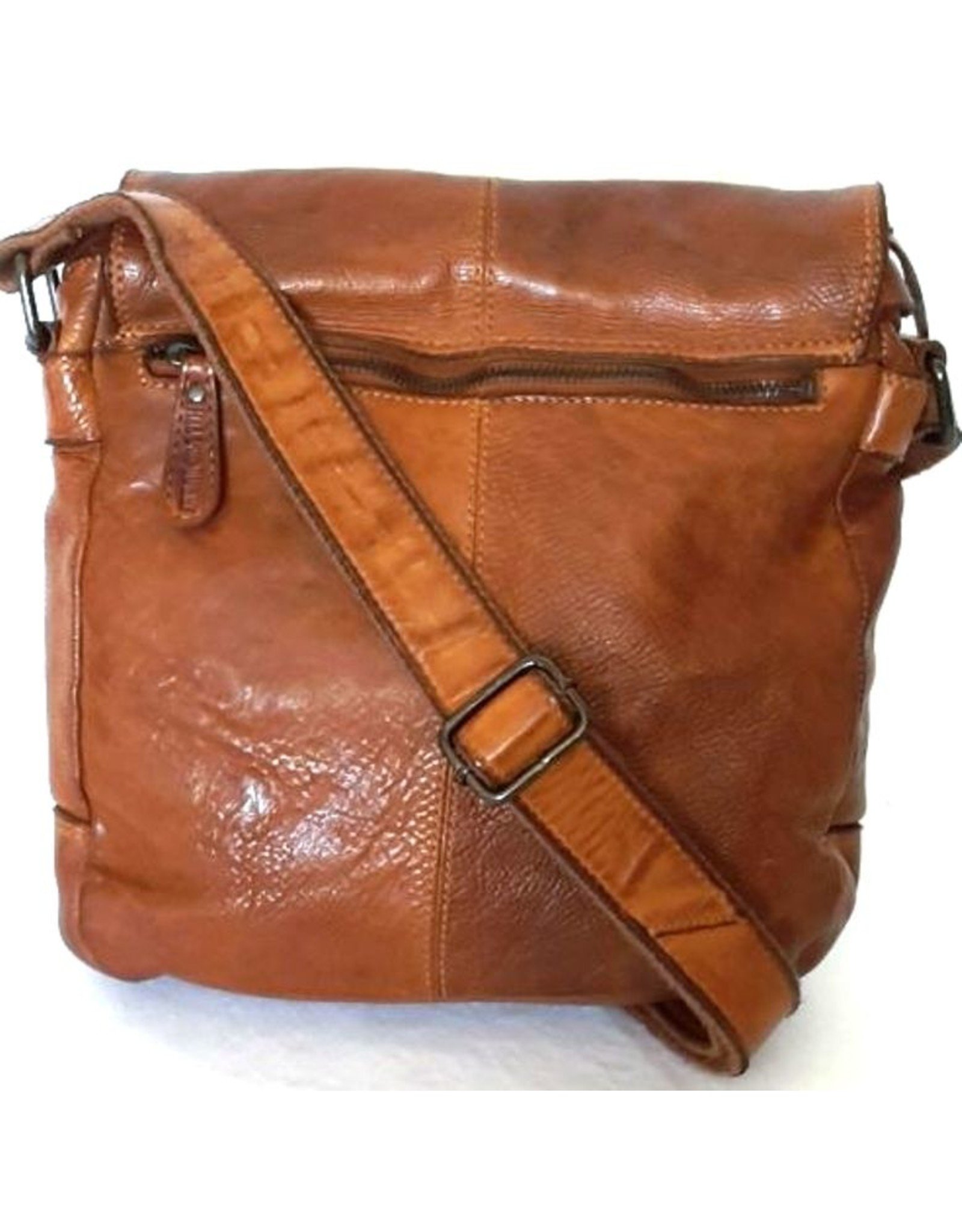 HillBurry Leather Shoulder bags Leather crossbody bags - HillBurry crossbody bag (washed leather)