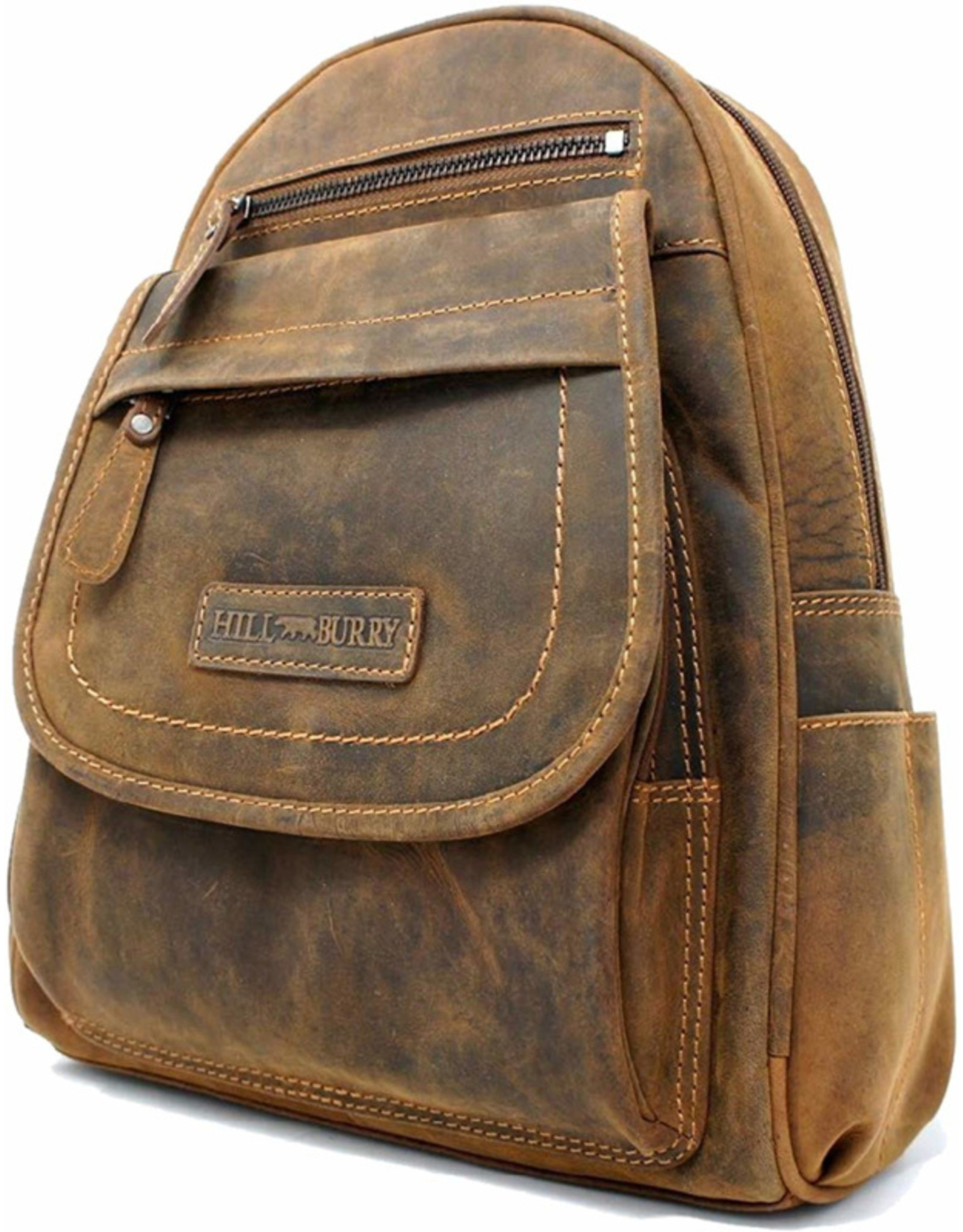 HillBurry Leather backpacks Leather shoppers - Hillburry backpack from Buffalo leather brown