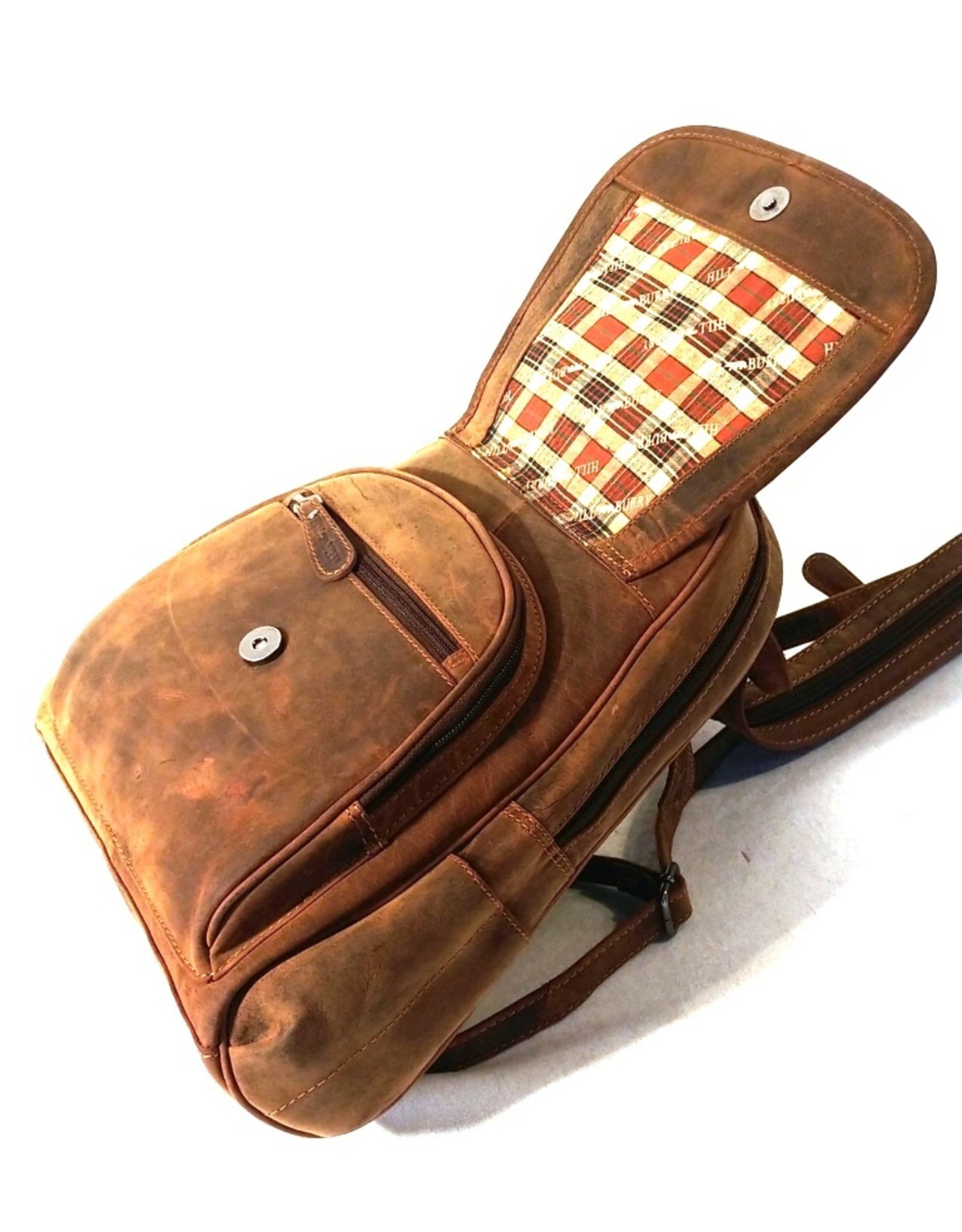 HillBurry Leather backpacks Leather shoppers - Hillburry backpack from Buffalo leather brown