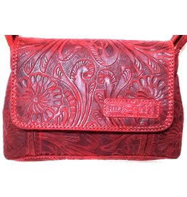 HillBurry Hillburry leather shoulder bag red 3182f-rd