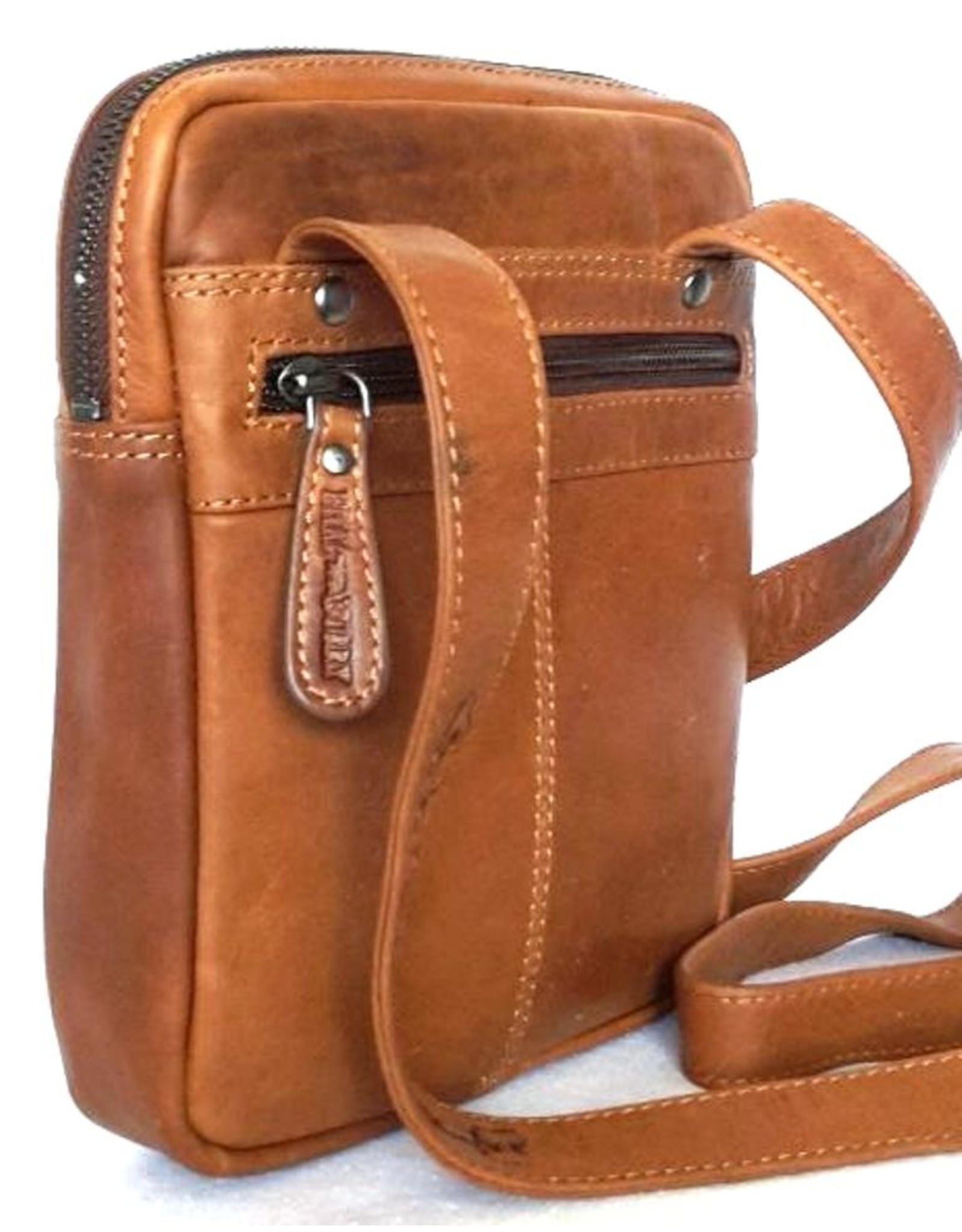 HillBurry Leather bags - Hillburry leather shoulder bag tan 1874