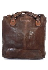 HillBurry Leather backpacks Leather shoppers - HillBurry shoulder bag - backpack from washed leather